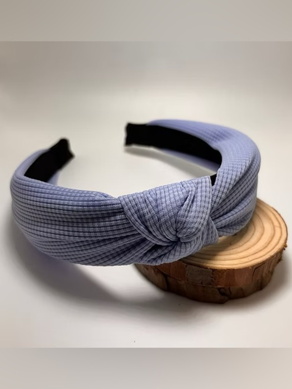 Knot Detail Women's Headband in Light Blue